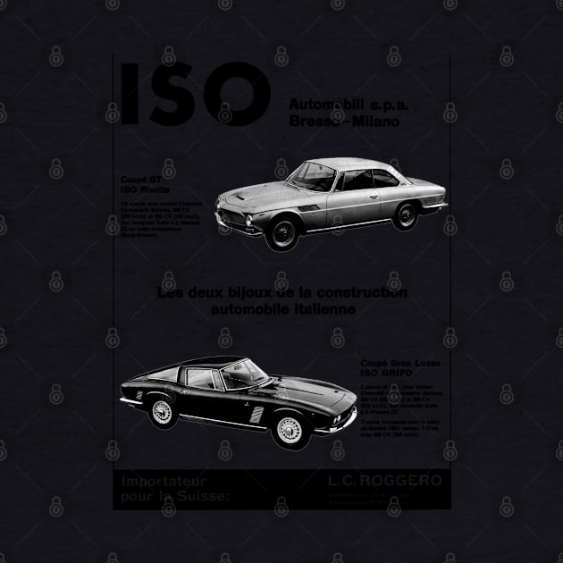 ISO GRIFO / RIVOLTA - advert by Throwback Motors